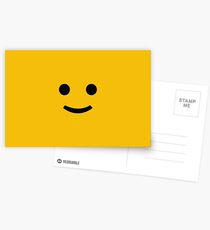 Lego man design Postcards