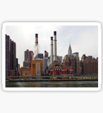 NYC - Manhattan from East River Sticker