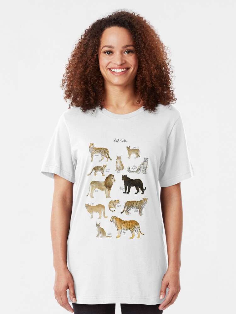 Alternate view of Wild Cats Slim Fit T-Shirt