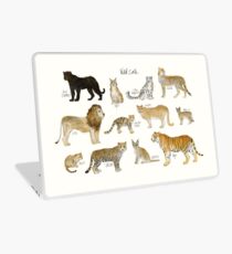 Wilde Katzen Laptop Skin