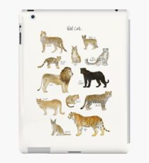 Wilde Katzen iPad-Hülle & Klebefolie