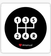 Manual Transmission: Stickers | Redbubble