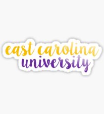 East Carolina University Sticker