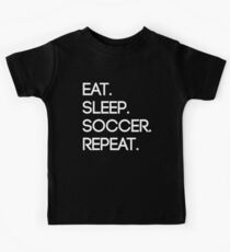 Eat. Sleep. Soccer. Repeat Kids T-Shirt