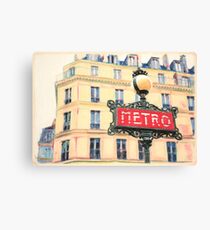 METRO Canvas Print