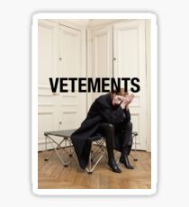 vetements Sticker