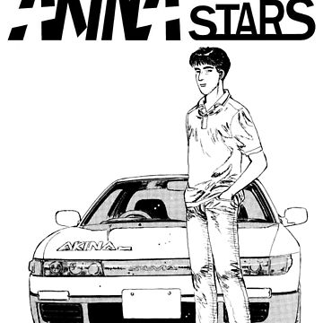 Initial D Akina Speed Stars Manga | Photographic Print