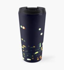 Taza de viaje New York City Bokeh