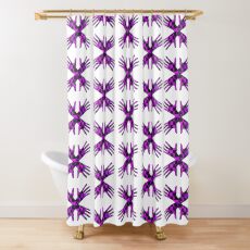 #DeepDream Gloves 5x5K v1456239375 Shower Curtain