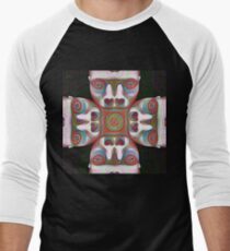 #DeepDream Masks 5x5K v1455625554 Baseball ¾ Sleeve T-Shirt