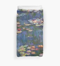 1916-Claude Monet-Waterlilies-200 x 200 Duvet Cover