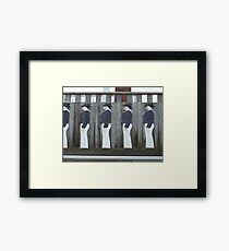 Seafaring Men - Seeleute Framed Print