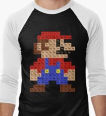 Periodic Mario Table Men's Baseball ¾ T-Shirt
