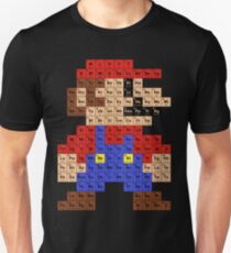 Periodic Mario Table Unisex T-Shirt