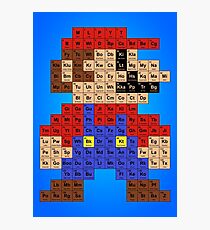 Periodic Mario Table Photographic Print