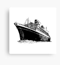 Ocean Liner Canvas Print
