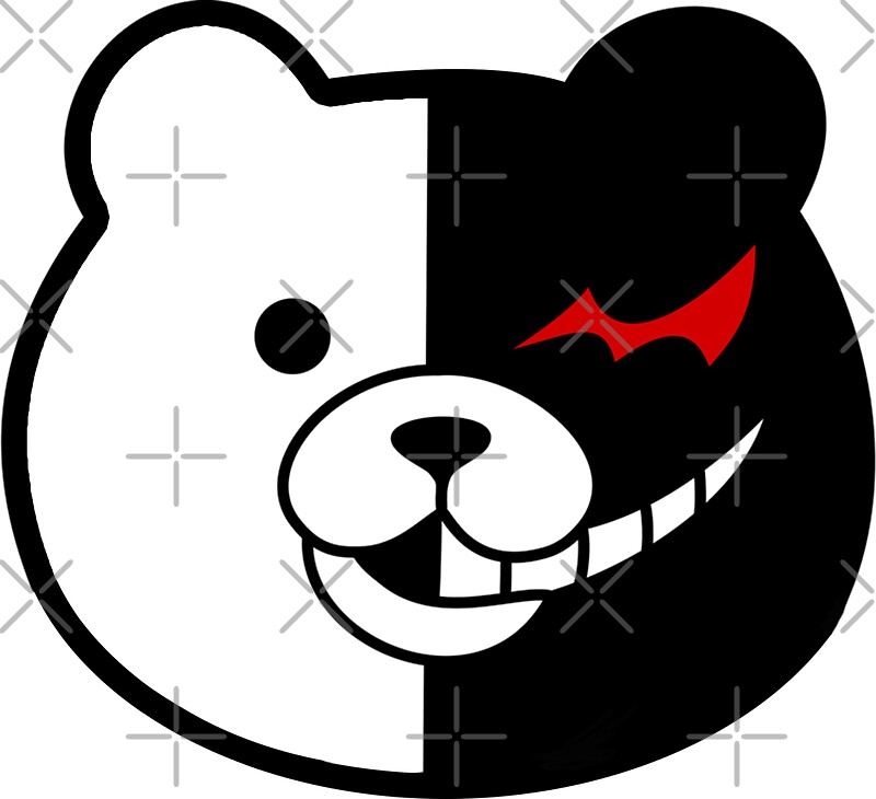 "Danganronpa Monokuma " Stickers by Chimmferno | Redbubble