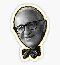 Murray Rothbard Anarcho-Capitalist Sticker