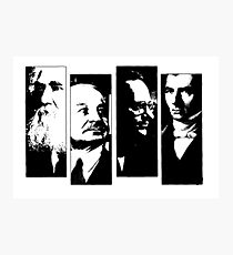 The FADEN - Libertarian Punk Market Anarchism Photographic Print