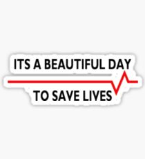 Beautiful day Sticker