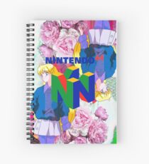 Nintendo Aesthetic Design Spiral Notebook