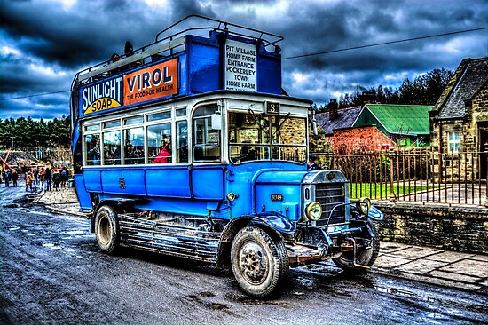 "LGOC B-Type Bus B1349" Photographic Prints By Andrew Pounder | Redbubble