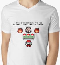 Zelda Pokemon Men's V-Neck T-Shirt
