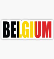 Belgien Sticker