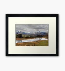 Wise Een Tarn Framed Print