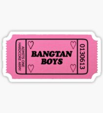 BTS - Ticket Stub Sticker