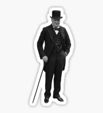 Winston Churchill Sticker