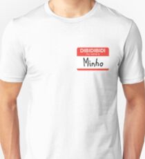 SHINee Minho name tag Unisex T-Shirt