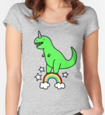 T-Rexicorn Women's Fitted Scoop T-Shirt