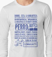 La Biblioteca Rap - Community Long Sleeve T-Shirt