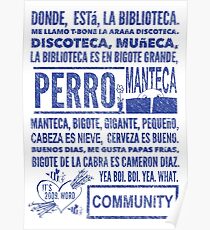 La Biblioteca Rap - Community Poster