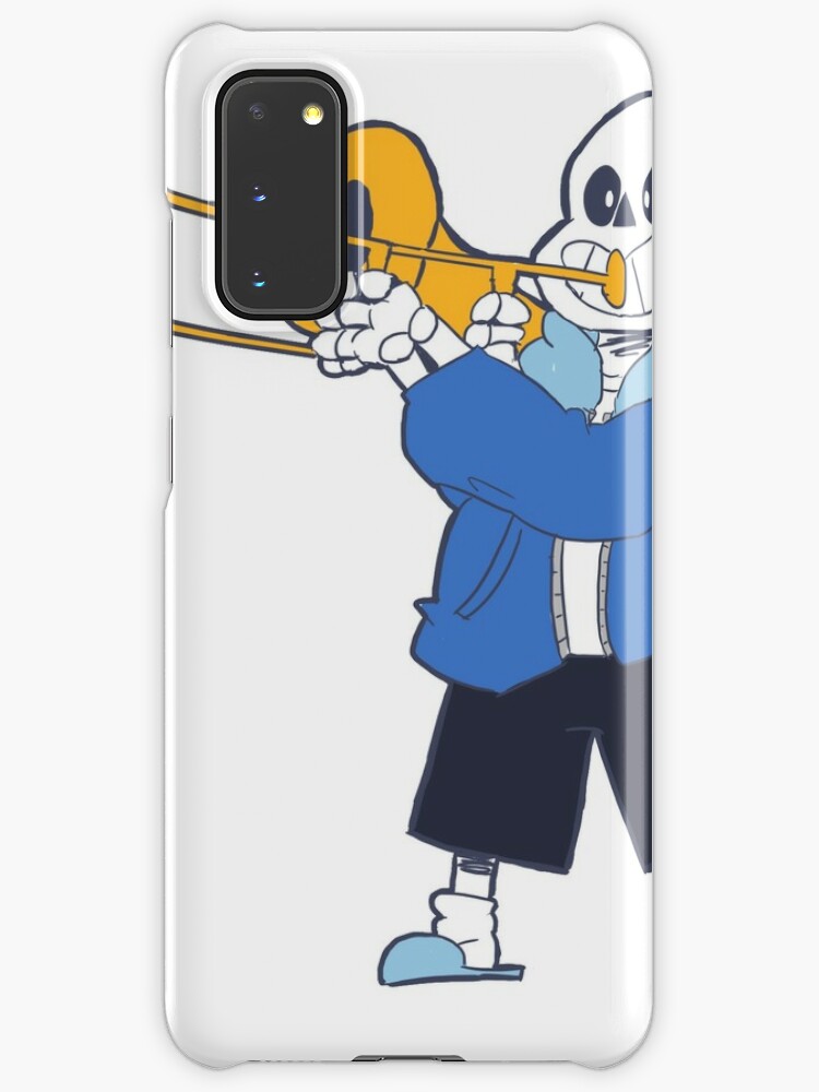 Sans From Undertale Playing The Trombone Case Skin For Samsung