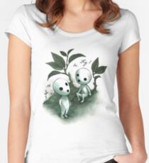 Natural History - Forest Spirit studies Women's Fitted Scoop T-Shirt