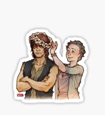 TWD_daryl and carol Sticker