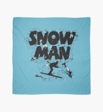 Snowman Ski Retro Scarf