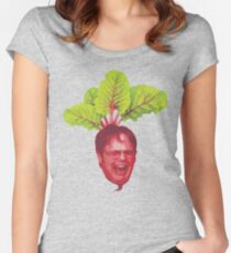 The Office: Dwight Schrute Beet Women's Fitted Scoop T-Shirt