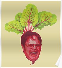 The Office: Dwight Schrute Beet Poster