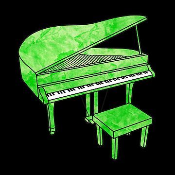 Green Piano Cap for Sale by Kelly Louise