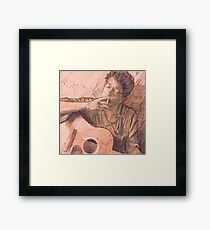BOB DYLAN Framed Print