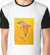 Happy Dolphin 3 Graphic T-Shirt