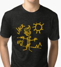 Doodle Jack - Borderlands Tri-blend T-Shirt
