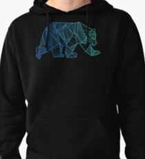 Geometric Bear T Shirt - Geometrical Bear Shirt - Camping and Hiking Shirt - Mountains T-Shirt - Wilderness Outdoors Shirt Pullover Hoodie