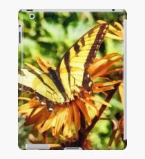 Tiger Swallowtail on Yellow Wildflower iPad Case/Skin