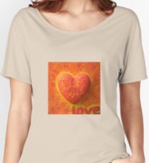 Burning LOVE Women's Relaxed Fit T-Shirt