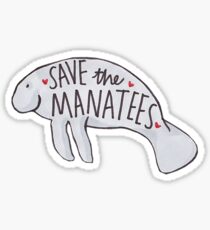 Sauver les lamantins Sticker