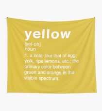 Yellow Wall Tapestry